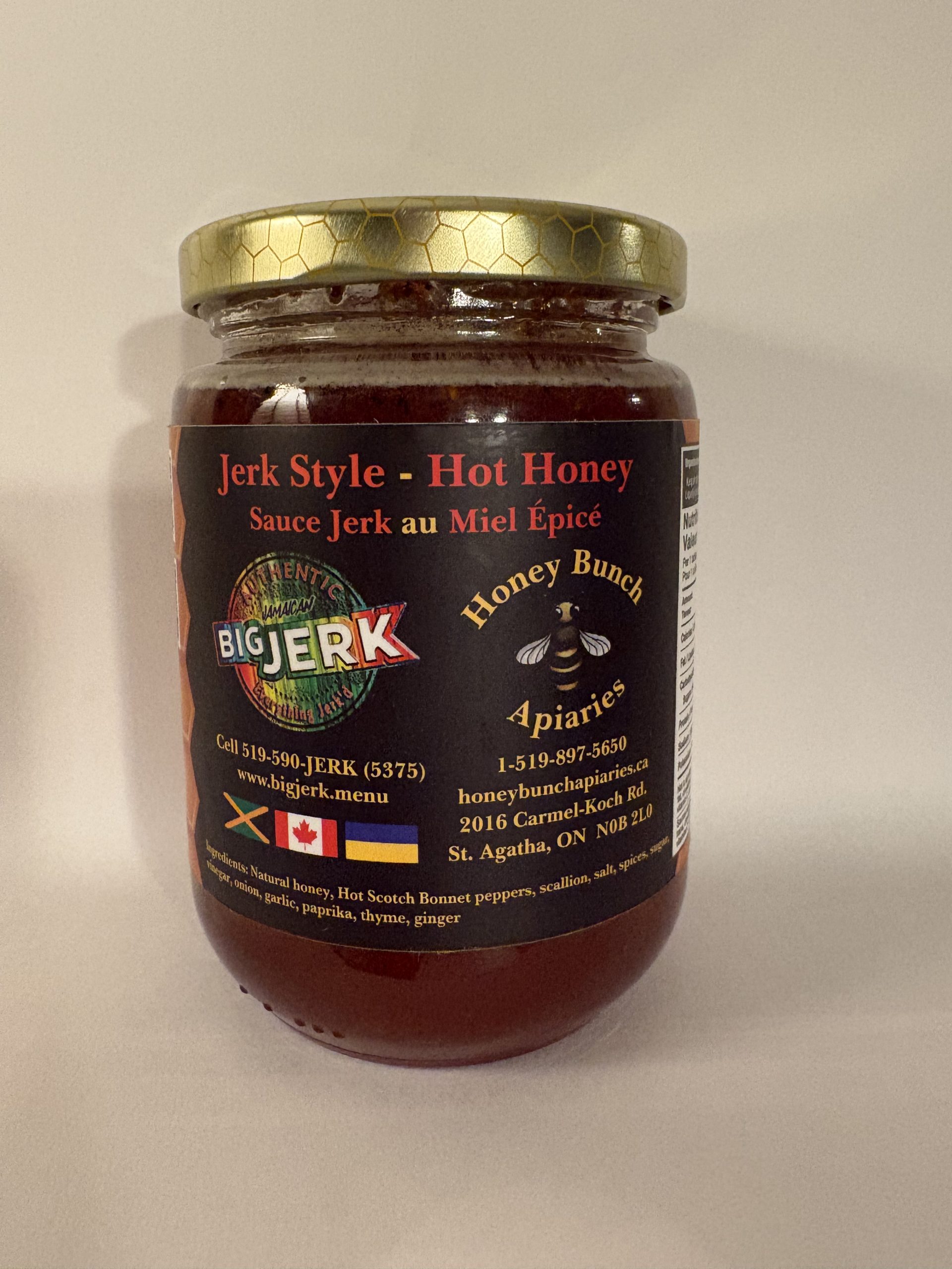 500g. Jerk-Style Hot Honey