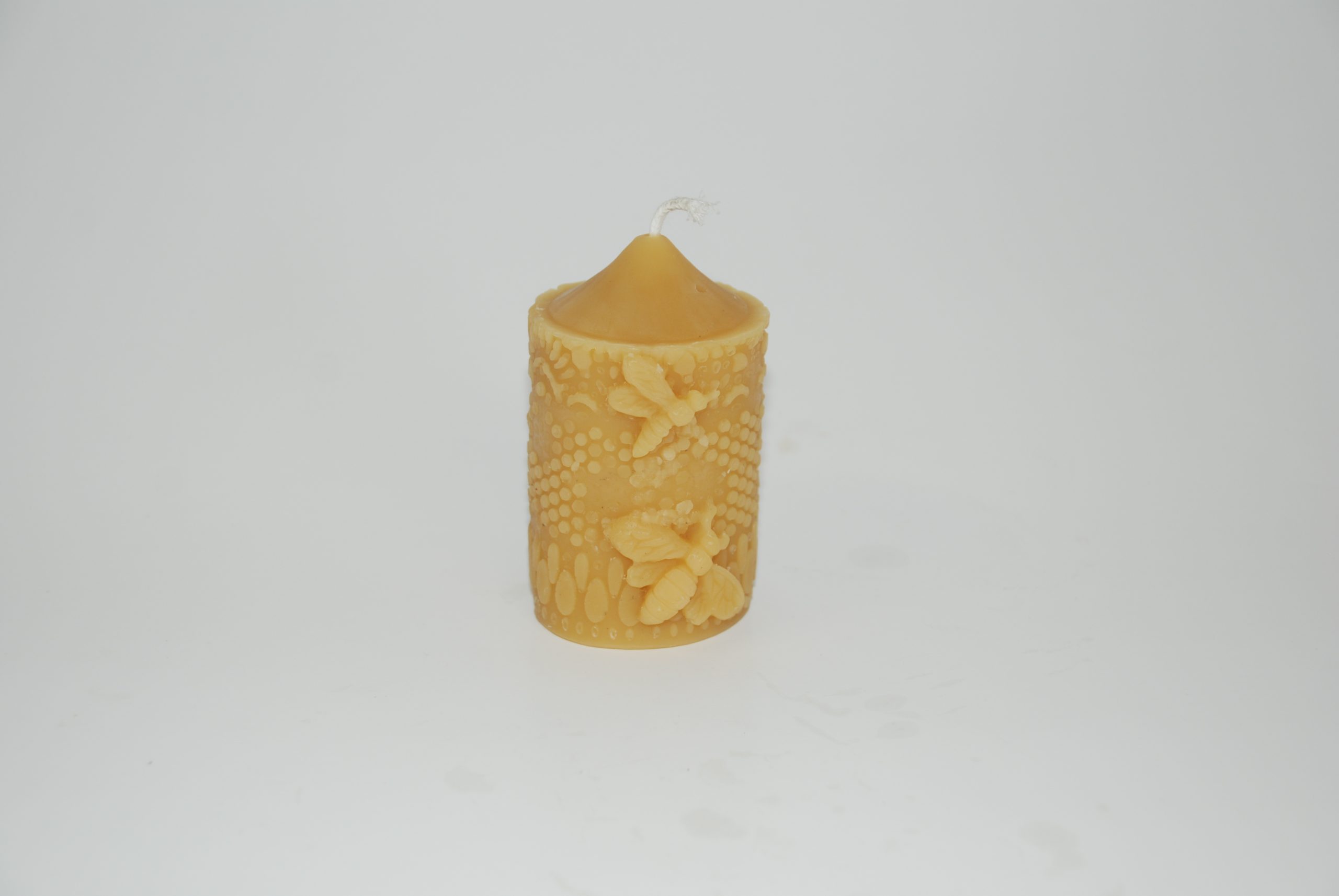 HoneyBee Trim Cylinder Candle