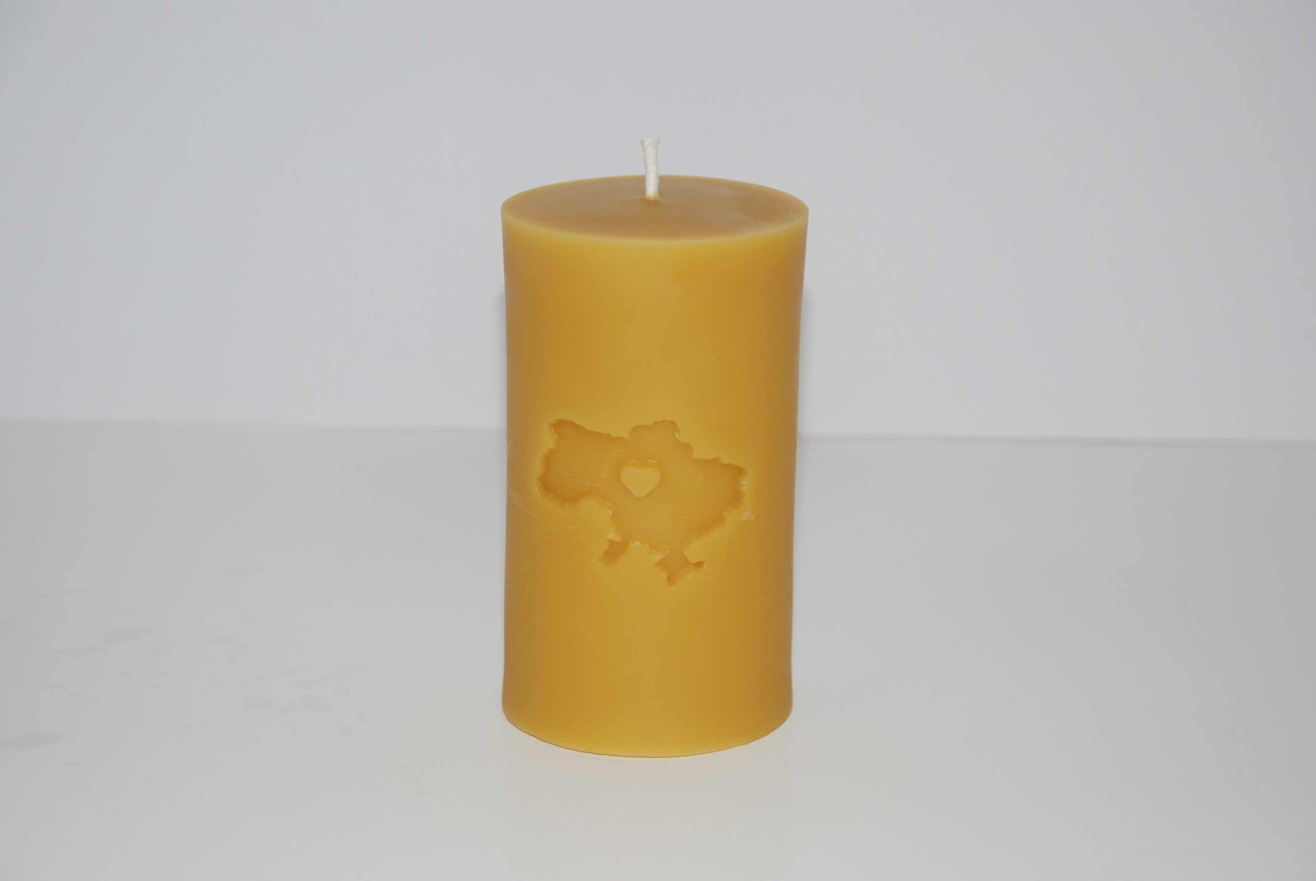 Candle Ukrainian Map